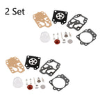 Set of 2 Carburetor Repair Kit for Honda CG260 (43CC 52CC) 40-5/44F-5