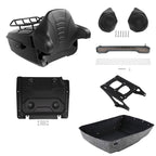 Trunk Backrest Mount Rack Tail Light Speakers for Harley Touring (2014–2026)