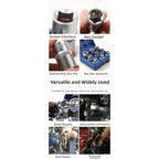 14-Piece Metric Socket Set for Automotive Standard Fasteners