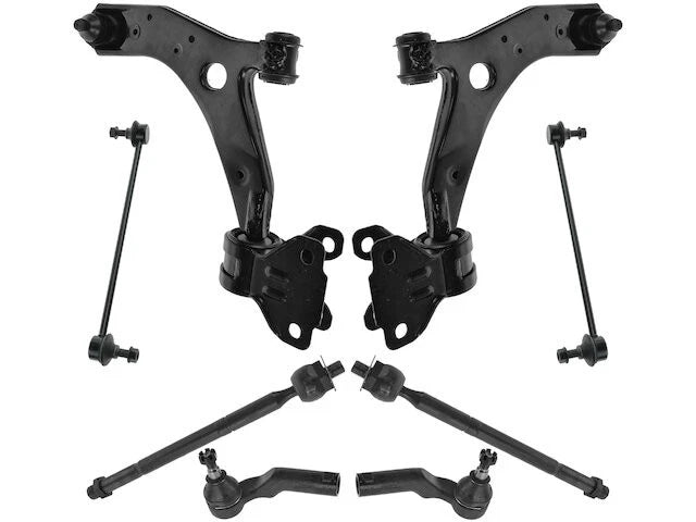 Front Control Arm Ball Joint Tie Rod Sway Bar Link Kit for Mazda 3 (2014–2019)