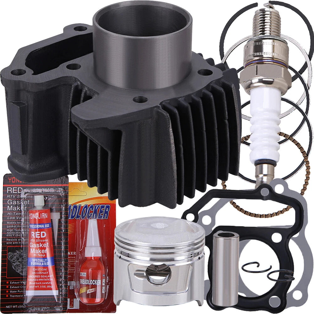 80cc Engine Piston Cylinder Top End Kit for Yamaha Grizzly 80 YFM80G (2005–2008)
