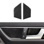 Carbon Fiber Door Handle Cover Trim for Mercedes-Benz C Class (2007-2013)