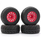 Set of 4 Universal 1/8 1/10 RC Short Course Truck Road Tires