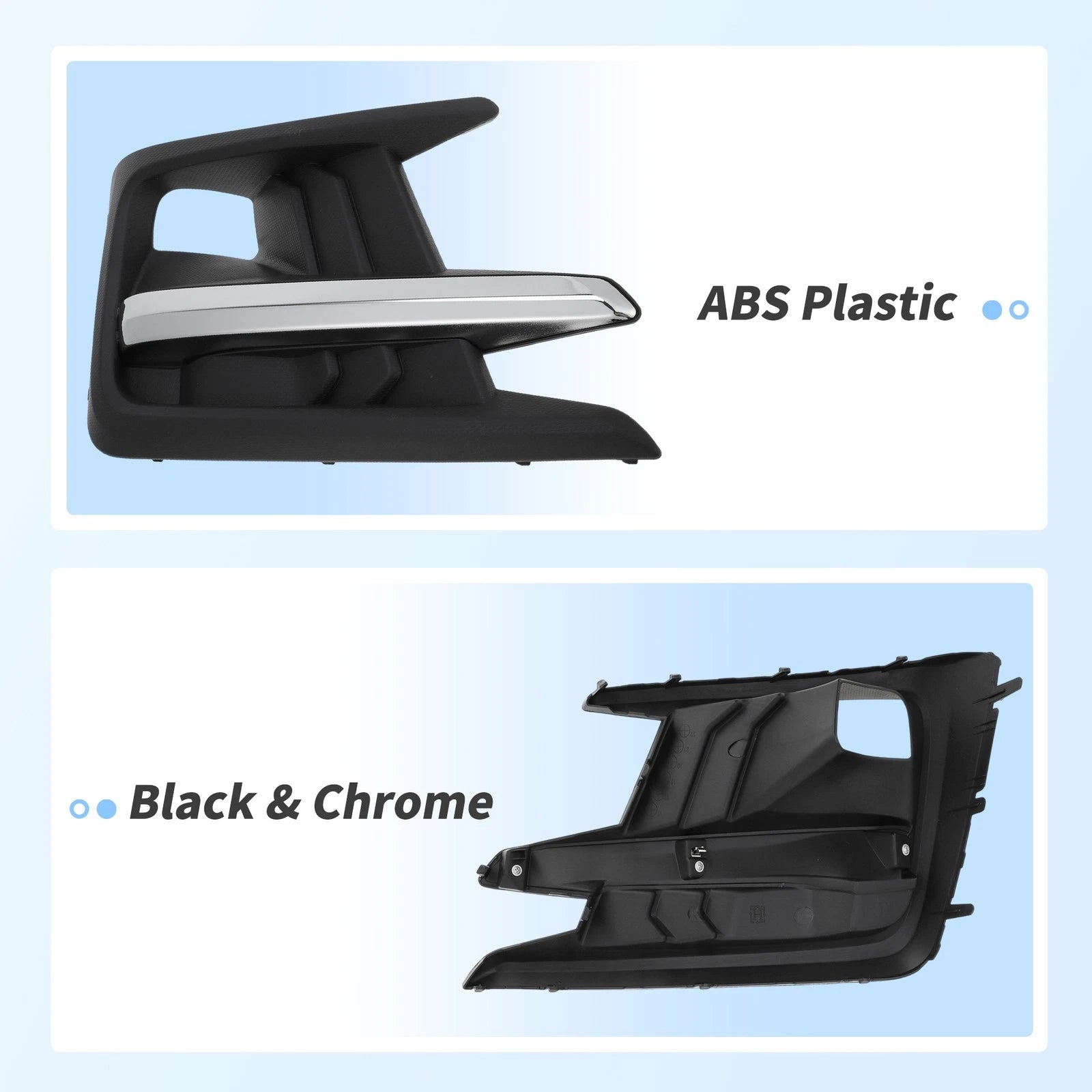 Left Side Front Bumper Fog Light Lamp Cover 57731XC03A for Subaru Ascent (2019–2021)