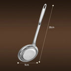 304 Stainless Steel Extra Fine Mesh Strainers for Skimming Grease & Foam