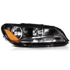 Headlight Assembly for Volkswagen Passat (2012–2015) Black Housing Left+Right