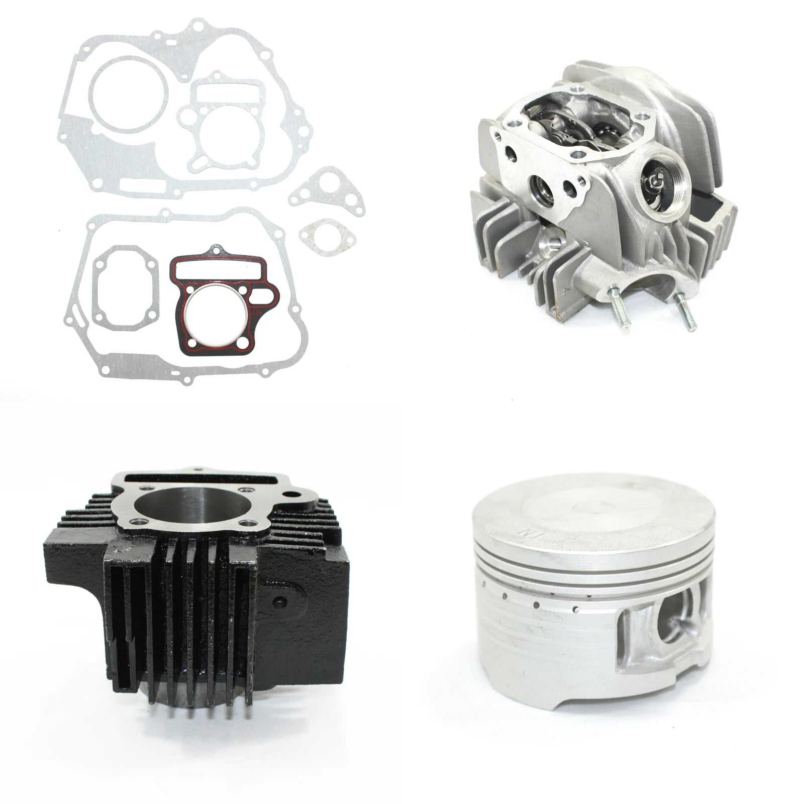 Engine Rebuild Kit for 150CC Quad Dirt Bike ATV Buggy (Head, Barrel, Piston, Gasket)