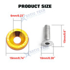 VTEC Solenoid Valve Cover Washer Kit for Honda (Gold, 2010-2014)