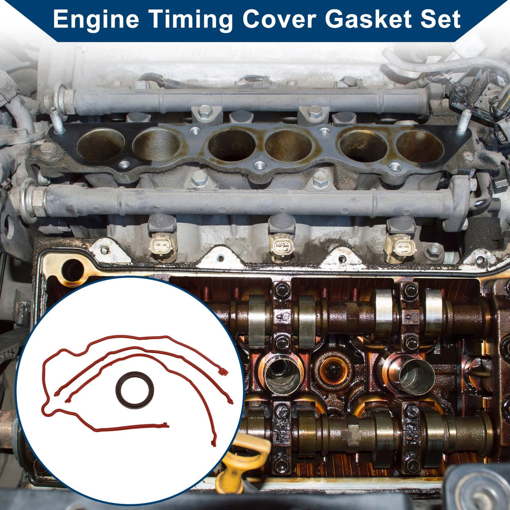 Engine Timing Cover Gasket Set TCS46072-1 for Ford Mustang (2005–2010)