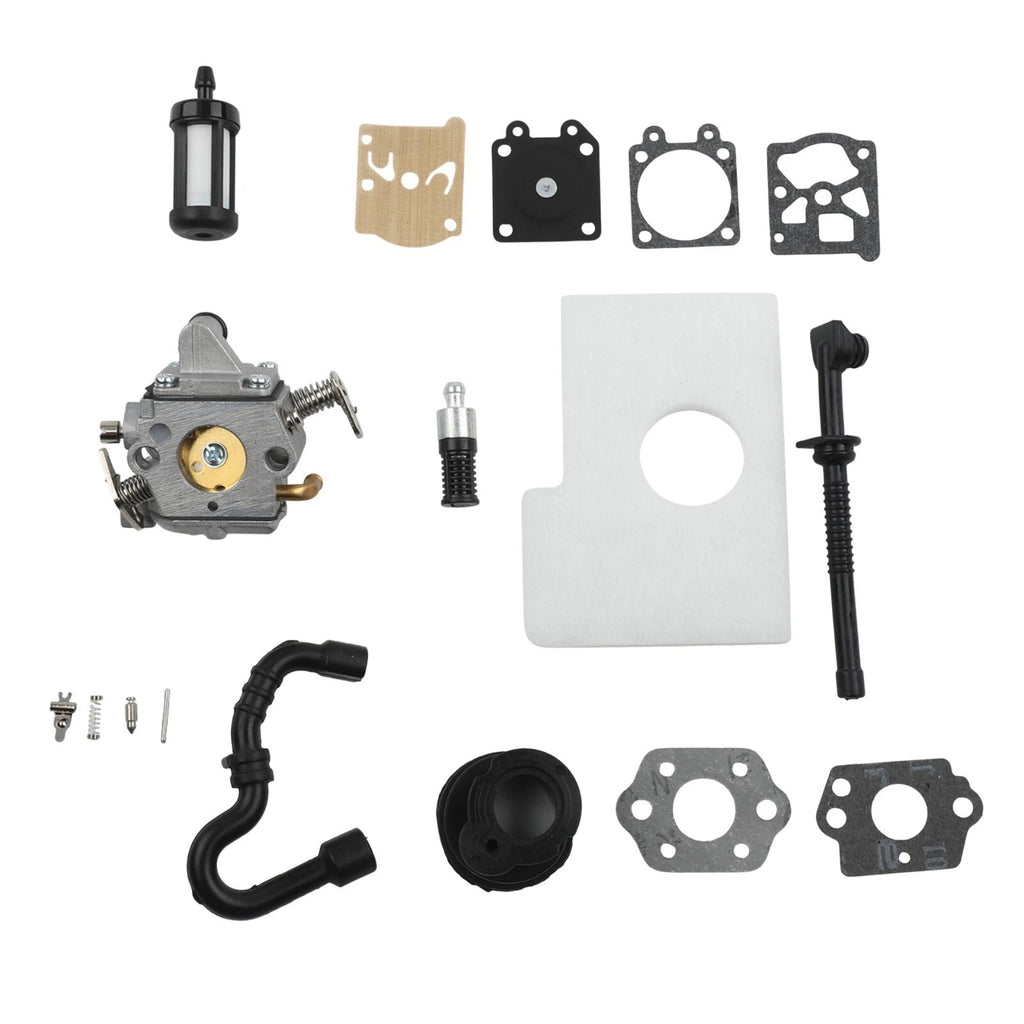 Carburetor Kit for Stihl MS170 MS180 (with Fuel & Oil Filters)