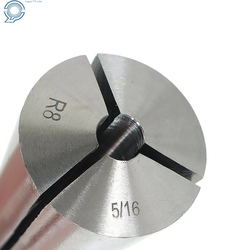 23 PCS R8 Collet Set for R8 Spindle (Fractional 1/16" to 3/4")