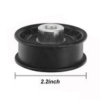Flat Idler Pulley for Hustler Raptor Lawn Mowers (Model 604491)