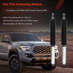Rear Monotube Shock Absorber for Toyota Tacoma 4WD (2005–2015) w/ 0-1" Lift