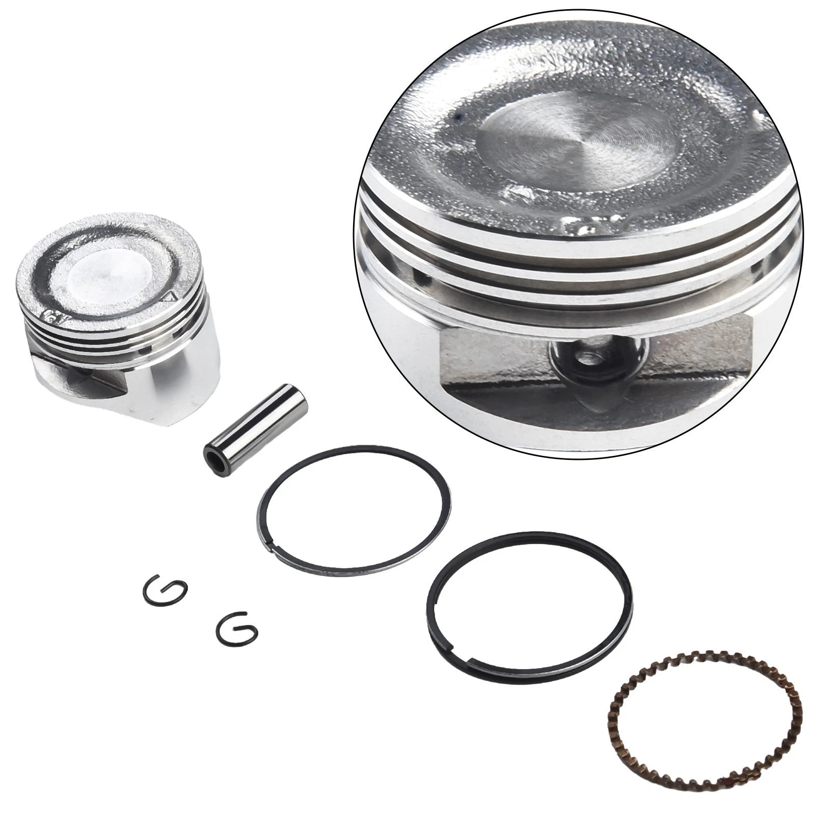 39MM Piston Kit for Honda GX35 GX35NT HHT35S (Engine Replacement)