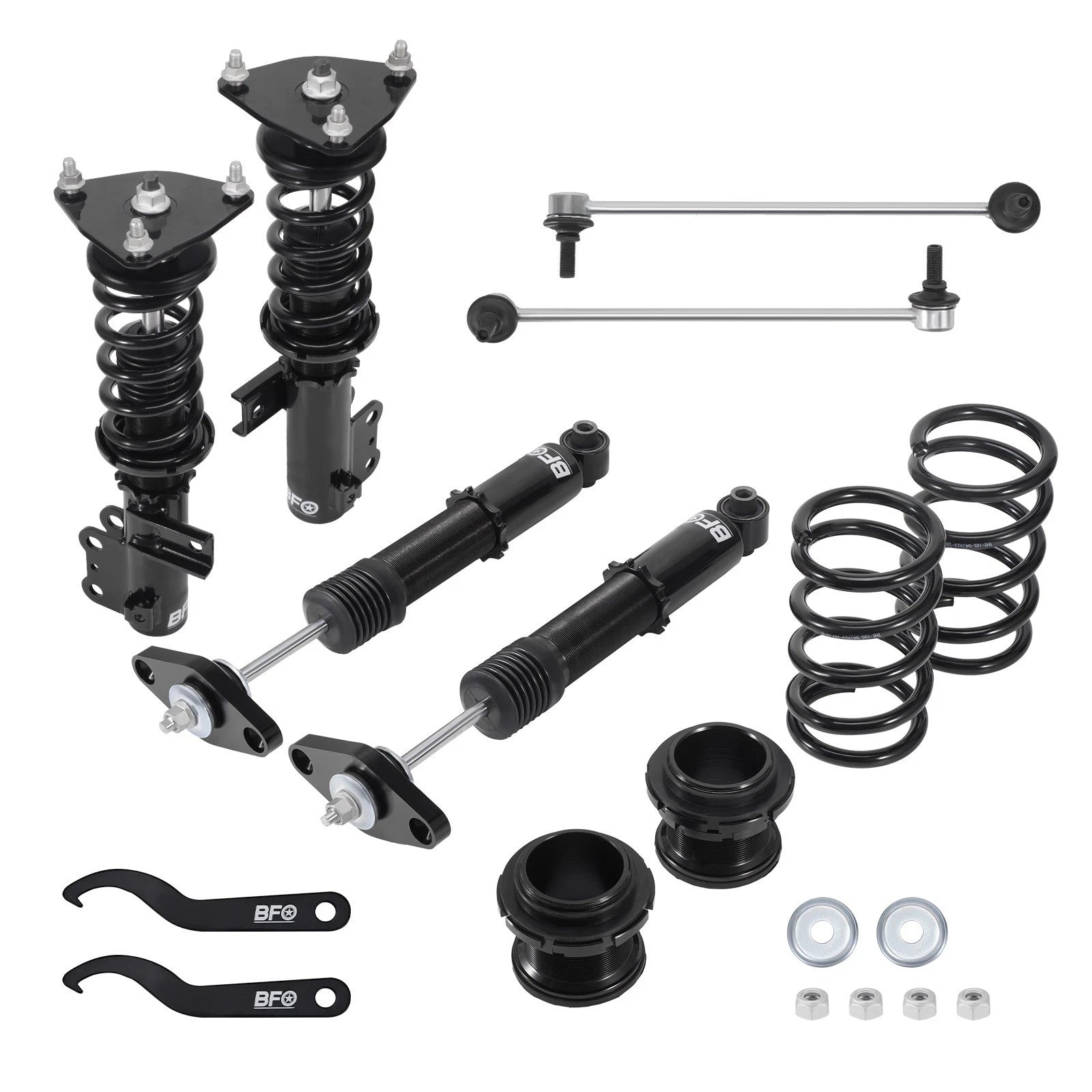 Coilovers Struts for Hyundai Genesis Coupe (2011–2016) Adj. Height Kit