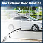 Front Left Door Handle for Kia Rio (2011) - Silver Tone