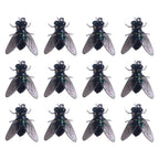 12pcs Silicone Housefly Lure Set for Trout Fishing