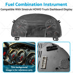 Fuel Instrument for Sinotruk HOWO T5 T7 Shacman FAW
