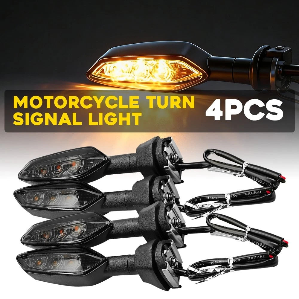 Turn Signal Blinker Light Set for Kawasaki ZRX 1200R (2015–2020)