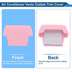 Set of 4 Air Condition Outlet Vent Trim Cover Frames for Ford Bronco (2021–2024) Pink