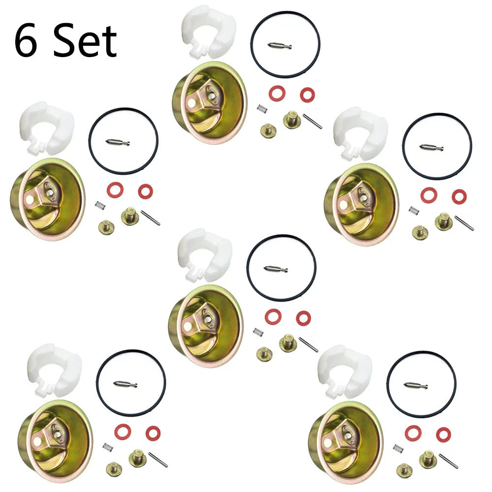 Set of 6 Carburetor Repair Kits for Honda GX120 GX160 GX200