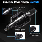 Rear Left Exterior Door Handle No.MR436913 for Mitsubishi Montero (2001–2006)