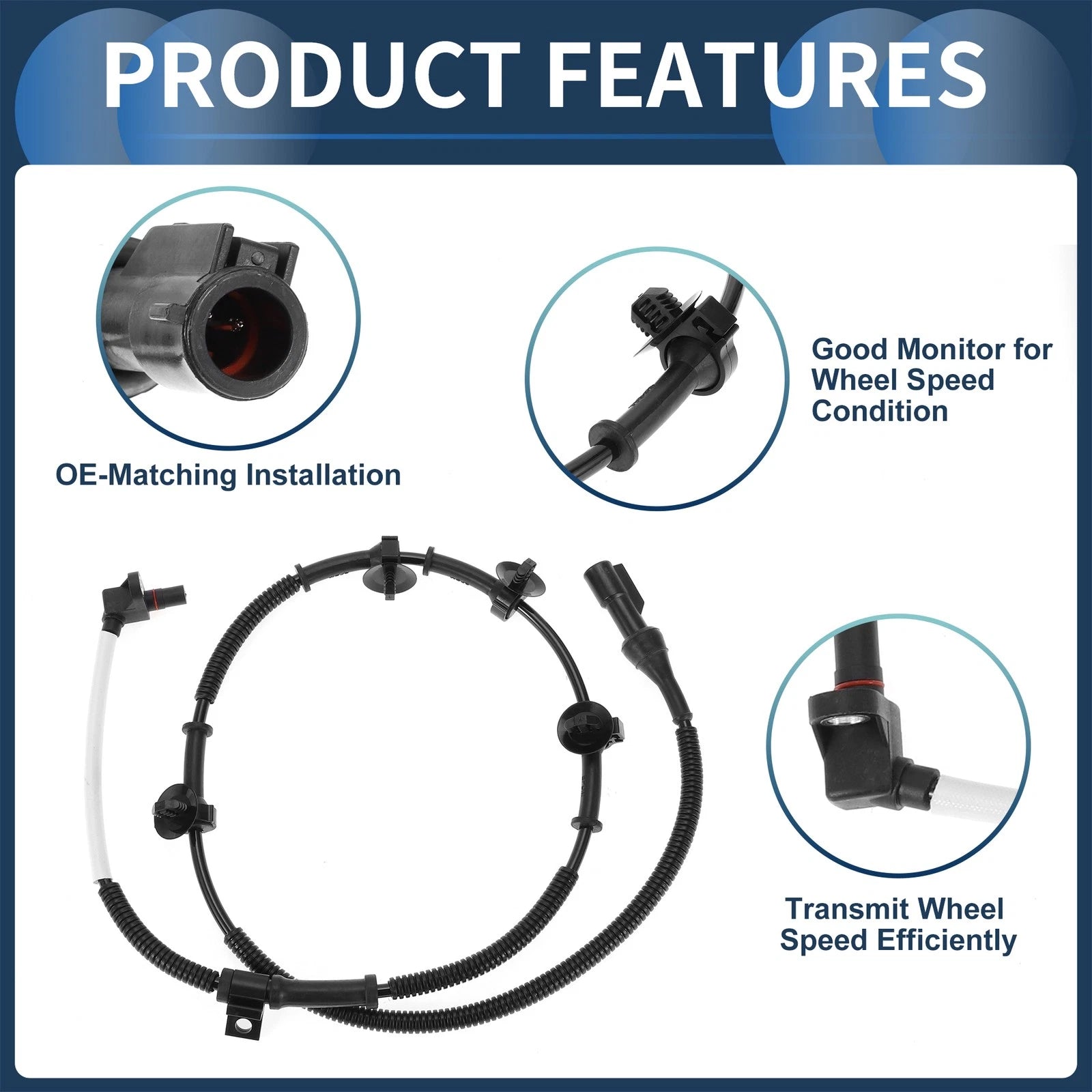ABS Wheel Speed Sensor No.F87Z2C204GA for Ford Ranger 