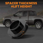 3" Front Lift Kit for Chevrolet Silverado GMC Sierra 1500 (1999-2007)