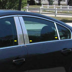 Luxury FX Chrome Pillar Post Set (6pc) for 2011–2017 Buick Regal