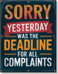 Nostalgic Vintage Metal Sign #2967