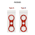 Front Fork Shoulder Wrench for MTB Forks (3-Way Lock Switch)