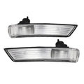 Mirror Turn Signal Light Lens Cover  Left+Right for Ford Focus (2012-2017)