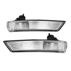 Mirror Turn Signal Light Lens Cover  Left+Right for Ford Focus (2012-2017)