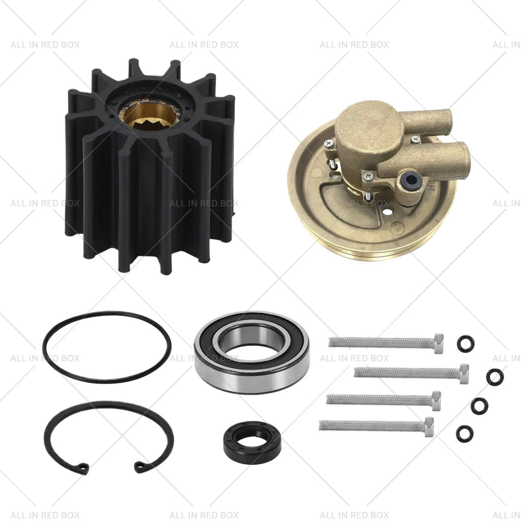 Pump Rebuild Kit + Raw Water Sea Impeller for Volvo Penta (21212799)