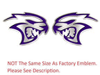 Fender Badge Emblems Replacement for 2015–2023 Dodge Challenger Hellcat