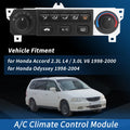 A/C Heater Climate Control Module Panel for Honda Odyssey (1998–2004) No. 599-268