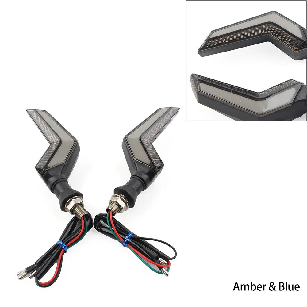 2X LED Turn Signal Lights for Honda Motorcycle