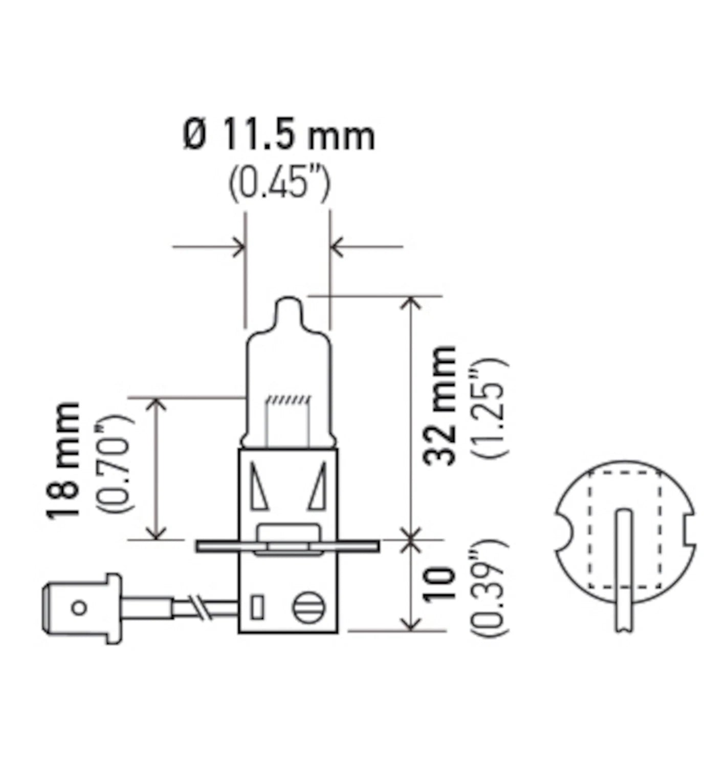 Hella Cornering Light Bulb for BMW M3 (H71071312)