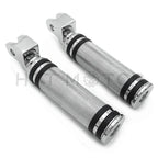 Diamond Chrome Footpegs for Yamaha V-Star 1100 650 Custom Stryker V-Max Virago (1999–2019)