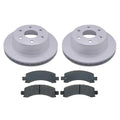 ACDelco Silver Rear Brake Kit 330mm Disc Rotors Pads for Avalanche Tahoe (2002–2013)