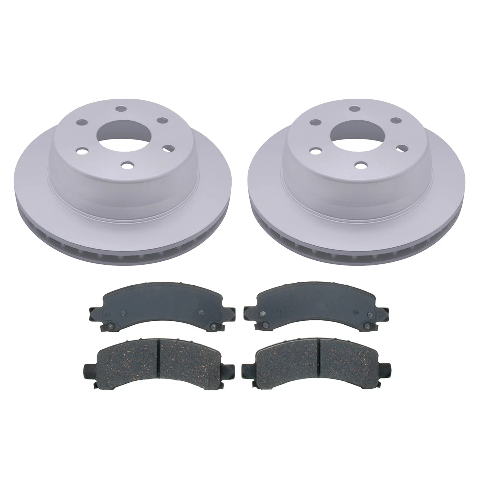ACDelco Silver Rear Brake Kit 330mm Disc Rotors Pads for Avalanche Tahoe (2002–2013)