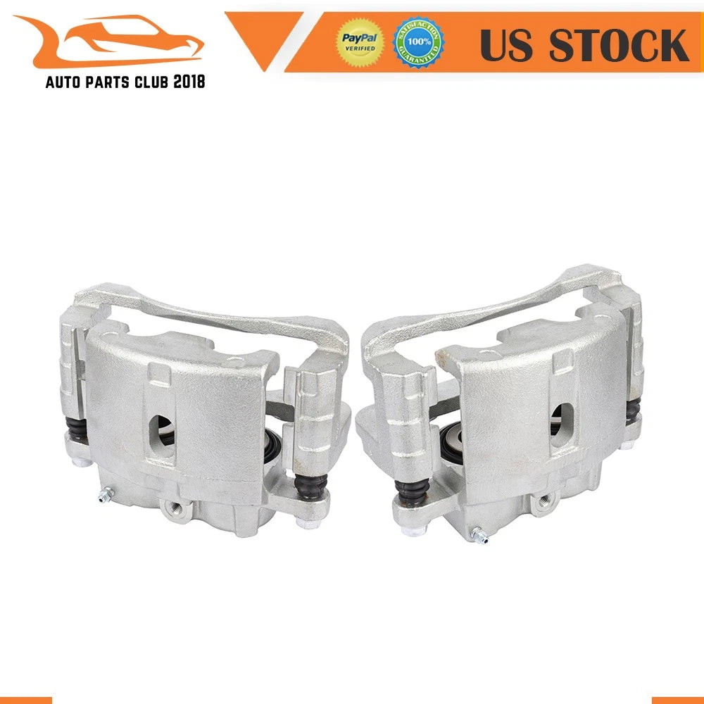 Brake Calipers w/ Bracket Assembly Pair for GMC Yukon XL 1500 (2000–2006)