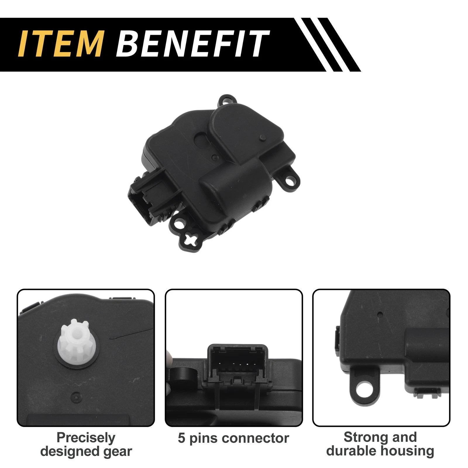 HVAC Heater Blend Door Actuator for Ford Mustang (2011–2014) AR3Z19E616A