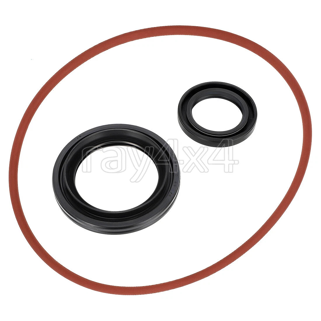 Rear Brake Drum O-Ring & Dust Seal for Yamaha Grizzly Bruin Wolverine 350 (2000–2006)