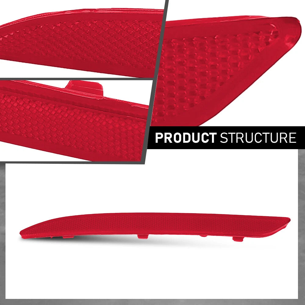 Rear Bumper Reflector for Mercedes-Benz GLE Class W166 (2016–2020)