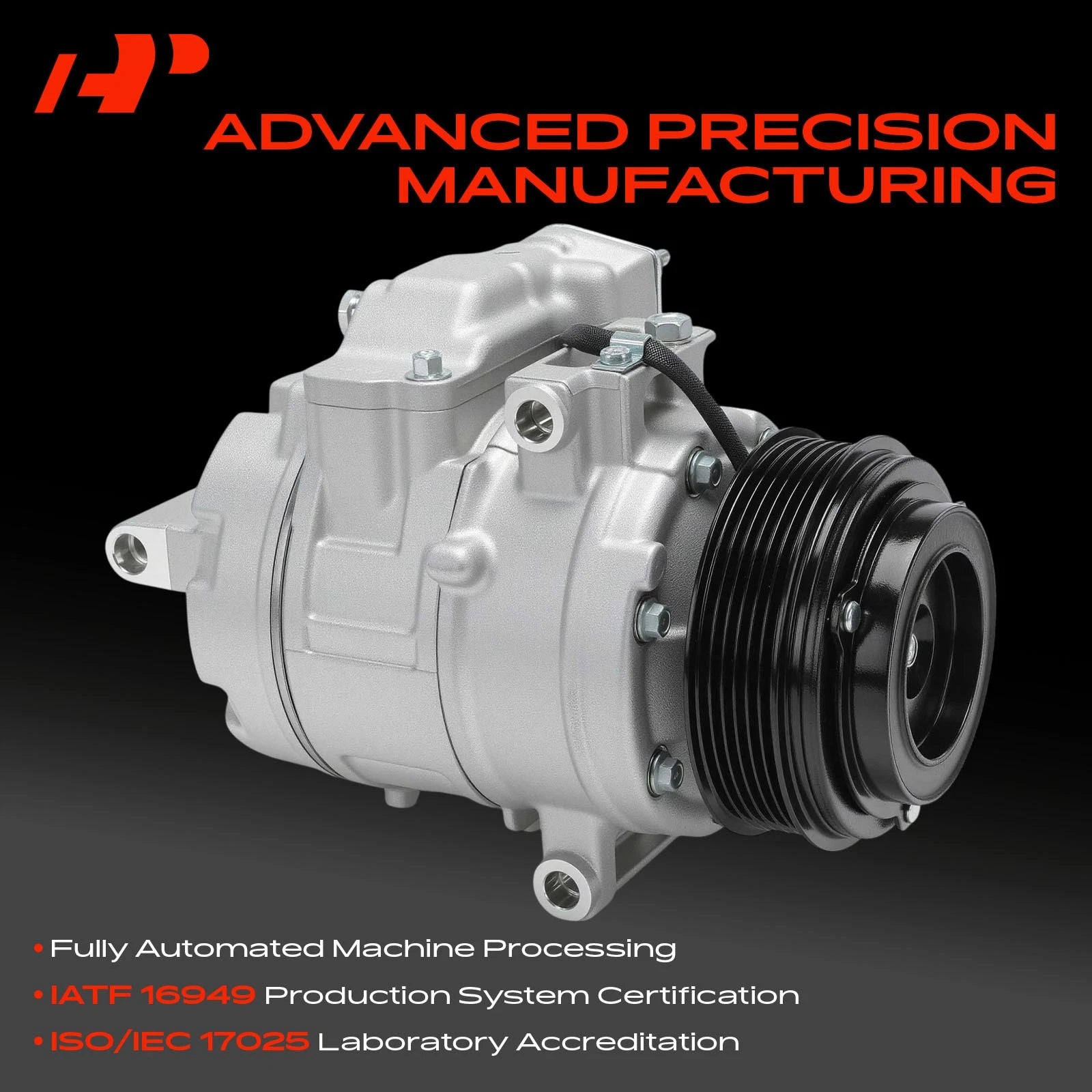 A/C Compressor with Clutch for Ford Explorer Taurus (2013-2019)