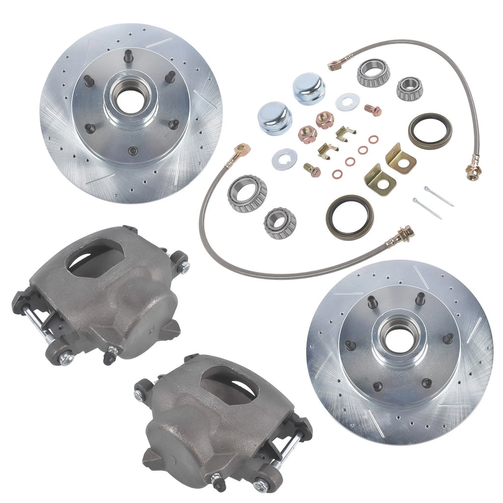 Front Power Disc Brake Conversion Kit for Chevy C10 (1960-1987)