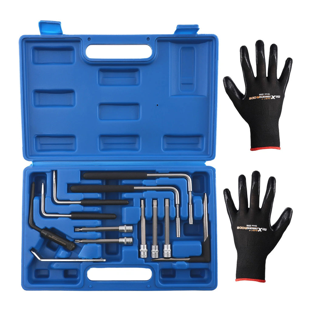 12pc AirBag Tool Set for VW Golf, Passat, Jetta, Audi A4, A6, Skoda Fabia