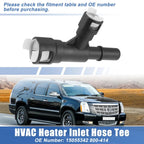 HVAC Heater Hose Connector 15055342 800-414 for Cadillac Chevrolet GMC 