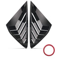 ABS Side Window Louvers for Honda Accord (2023–2025) Gloss Black